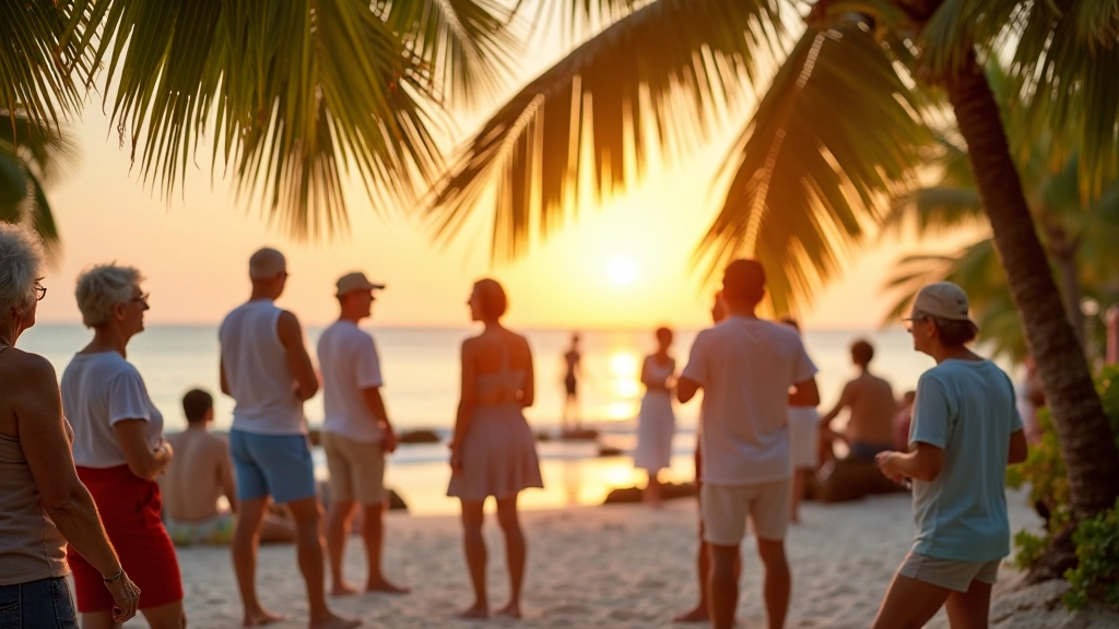 Encuentro comunitario en playas de acceso fácil